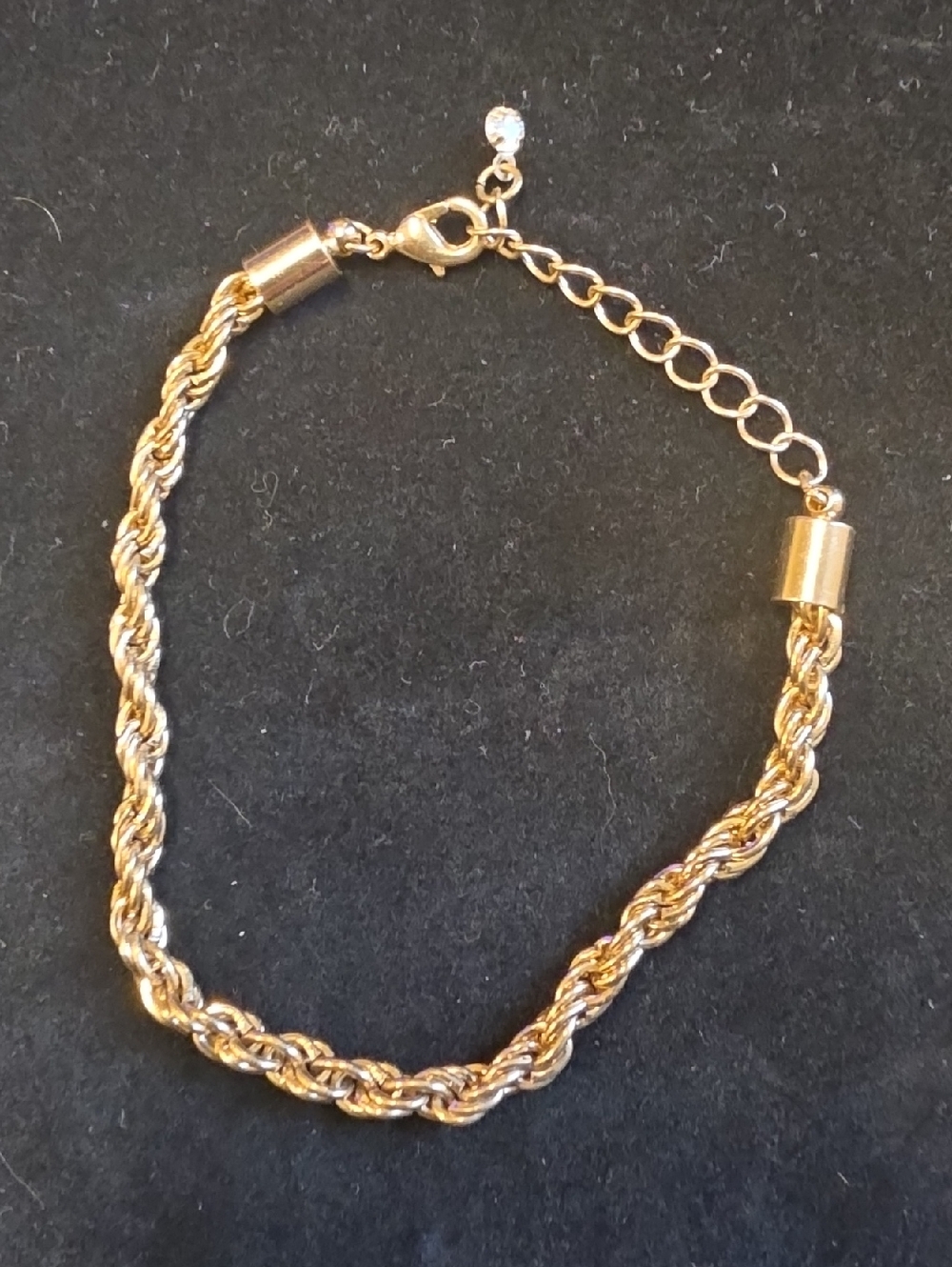 Gold Rope Chain Bracelet for Women - Elegant Twist Link